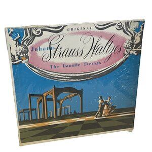 Original Johann Strauss Waltzes (Vinyl, 1958) Trans-World P-2000 VG+ LP Record